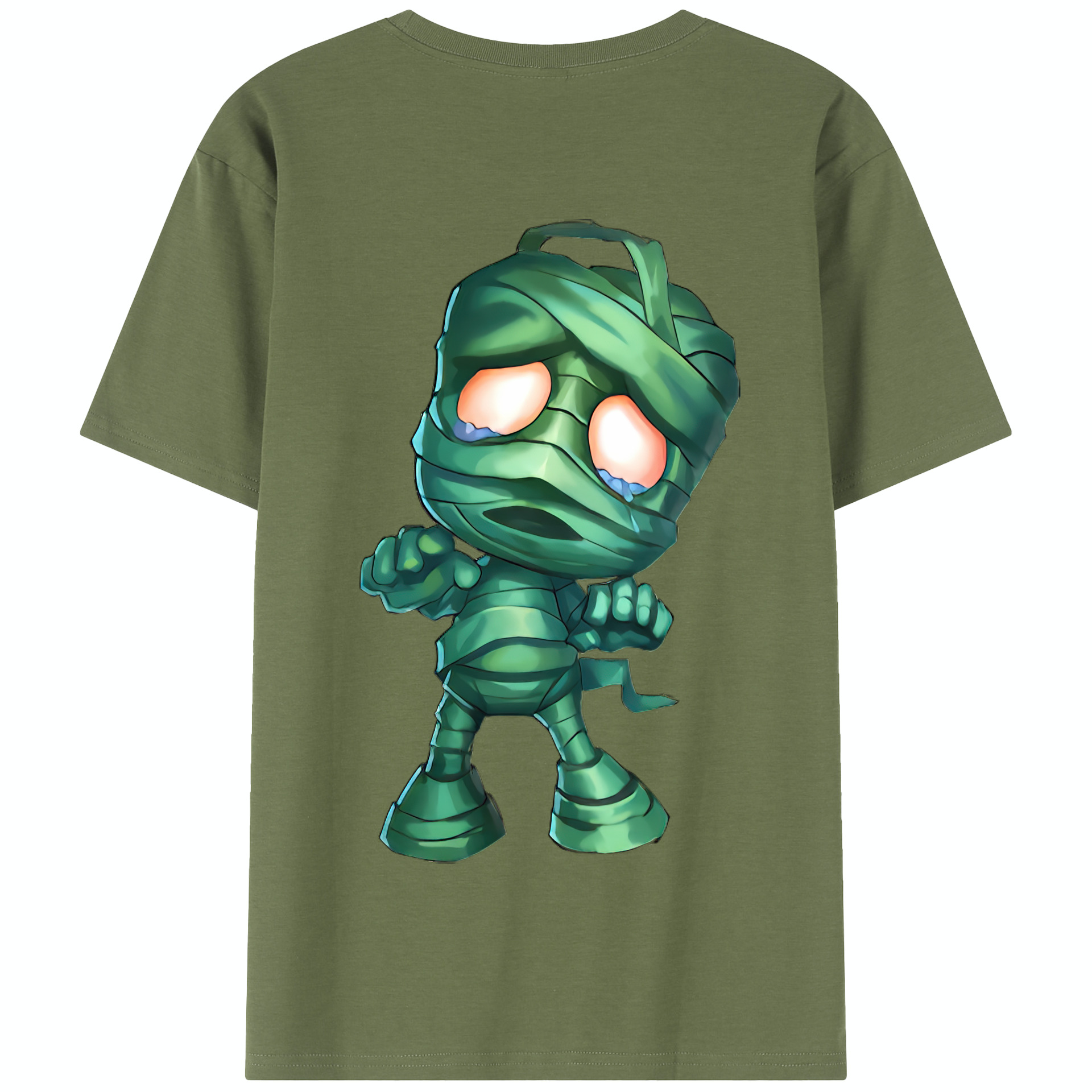 リーグ・オブ・レジェンド League of Legends LOL 綿100％半袖Tシャツ（背面プリント）